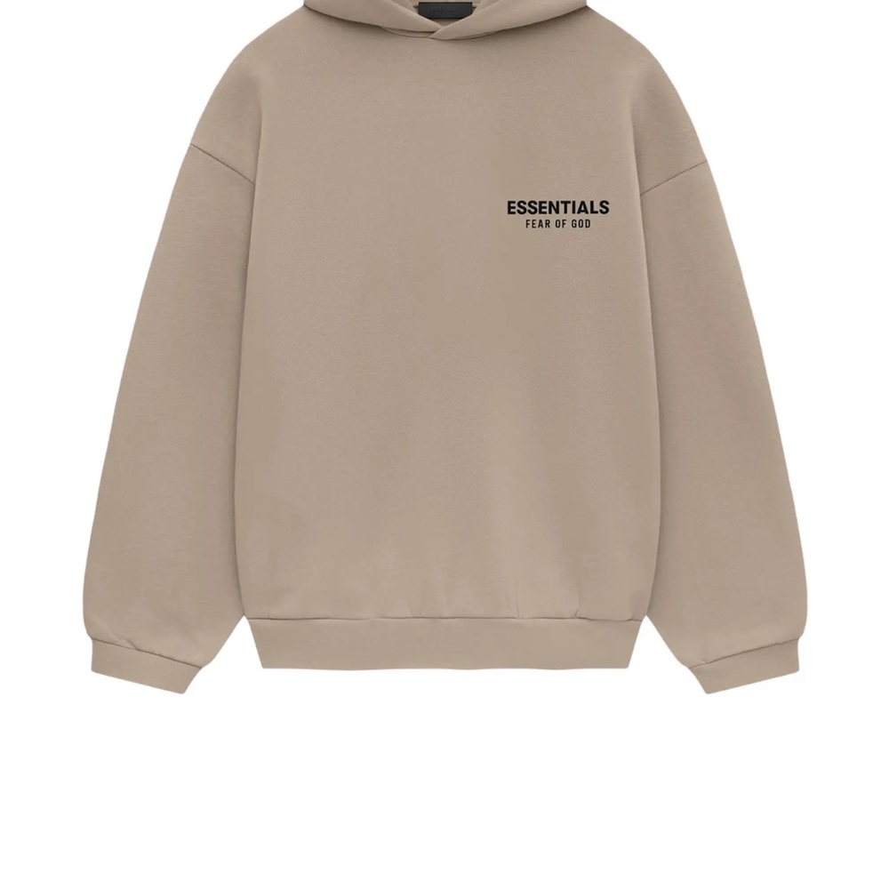 Fear of God Essentials Tan Pullover Hoodie NWOT